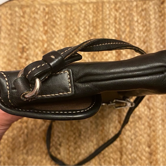 Coach Vintage Hamptons Shoulder Hobo Bag F2J-7573 Black Leather Small. Gorgeous. - Picture 8 of 9